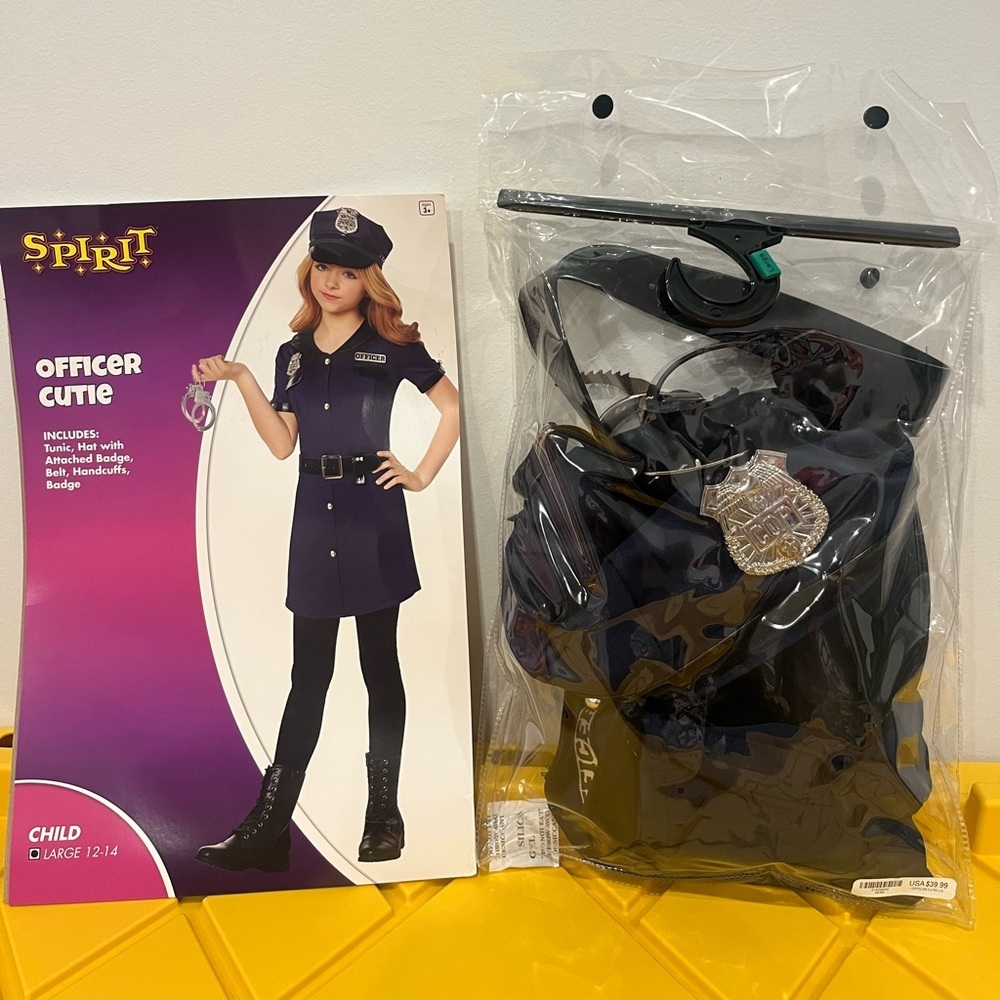 Kids Officer Cutie Costume L 12-14